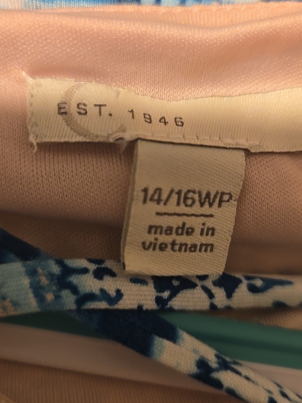 C Est. 1946 Blue Striped Crisscross Maxi Dress 14/16 WP - Picture 6 of 6